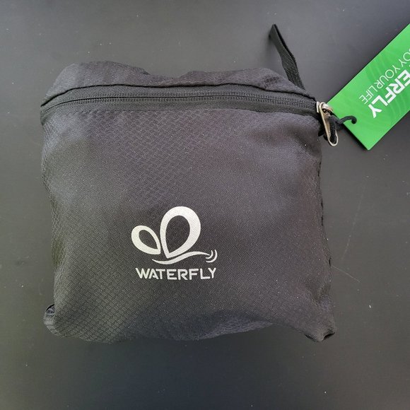 WATERFLY Lightweight Packable Hiking Backpack Foldable Travel Daypack Ultralight - Picture 2 of 3